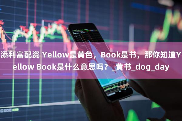 添利富配资 Yellow是黄色，Book是书，那你知道Yellow Book是什么意思吗？_黄书_dog_day