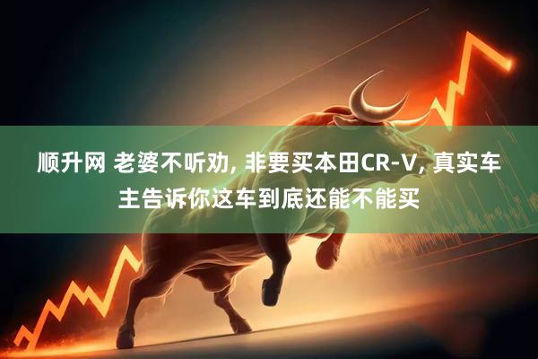 顺升网 老婆不听劝, 非要买本田CR-V, 真实车主告诉你这车到底还能不能买